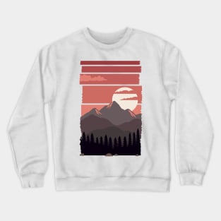 Clouds Floating into My Life Crewneck Sweatshirt